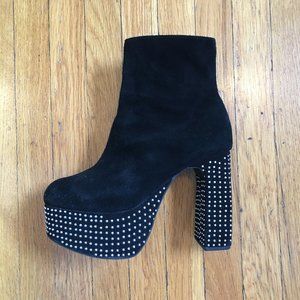 Jeffrey Campbell Plaform Studded Laurita Boots
